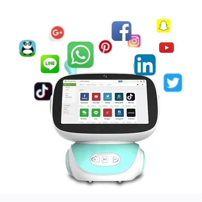 9 inch Screen smart Early education learning machine karaoke kids toys intelligent robot with google function
9 inch Screen smart Early education learning machine karaoke kids toys intelligent robot with google function