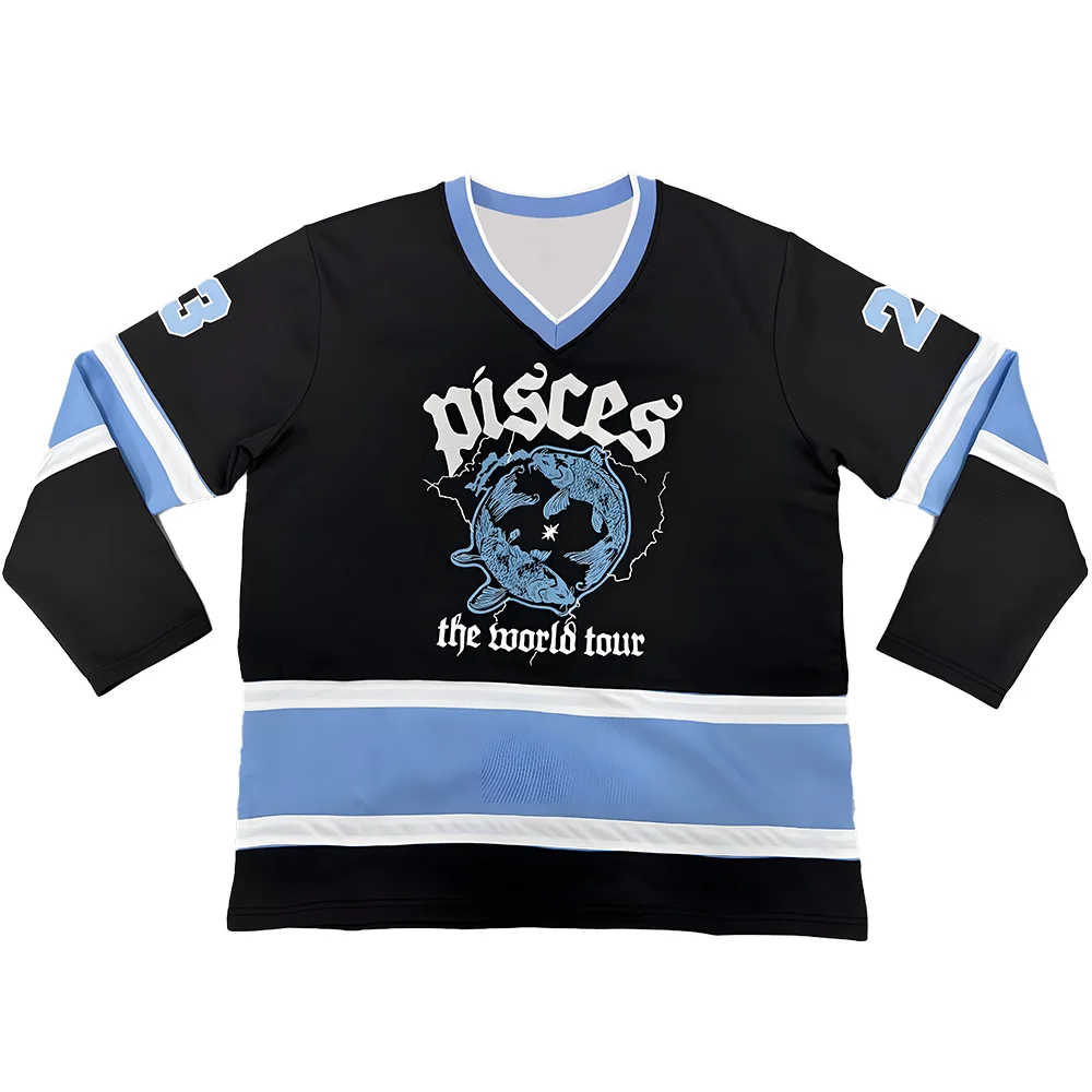 James Arthur The Pisces World Tour Hockey Jersey T-Shirt V-Neck Long Sleeve Unisex Fashion Pullovers Tops
James Arthur The Pisces World Tour Hockey Jersey T-Shirt V-Neck Long Sleeve Unisex Fashion Pullovers Tops