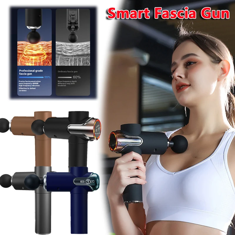 99 Speed Muscle Portable Fascia Gun Deep Tissue Massage Mini Lightweight Adjustable Speed Whole Body Massage Equipment
99 Speed Muscle Portable Fascia Gun Deep Tissue Massage Mini Lightweight Adjustable Speed Whole Body Massage Equipment
