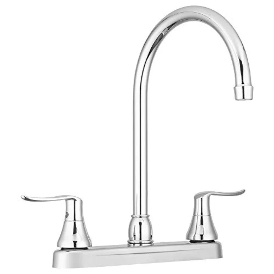 Кухонный смеситель DF-PK330HLH-CP RV Elegant J-Spout с поворотным изливом, две ручки, хром
Кухонный смеситель DF-PK330HLH-CP RV Elegant J-Spout с поворотным изливом, две ручки, хром