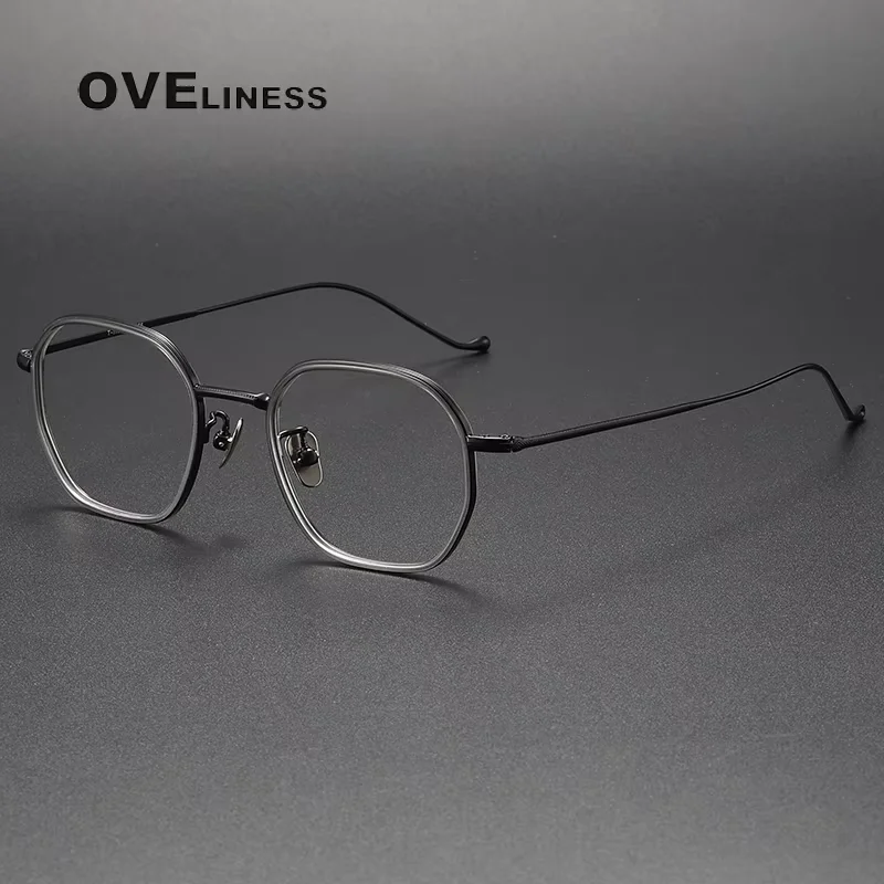 Acetate Titanium Glasses Frame Men 2025 Vintage Square Eyeglasses frames Women Spectacles full Eyewear
Acetate Titanium Glasses Frame Men 2025 Vintage Square Eyeglasses frames Women Spectacles full Eyewear