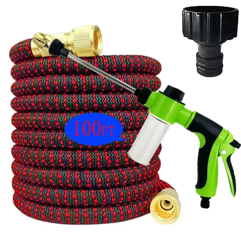High-pressure car wash hoses are used in home gardens, and long hoses are used for lawn cleaning and watering.
High-pressure car wash hoses are used in home gardens, and long hoses are used for lawn cleaning and watering.