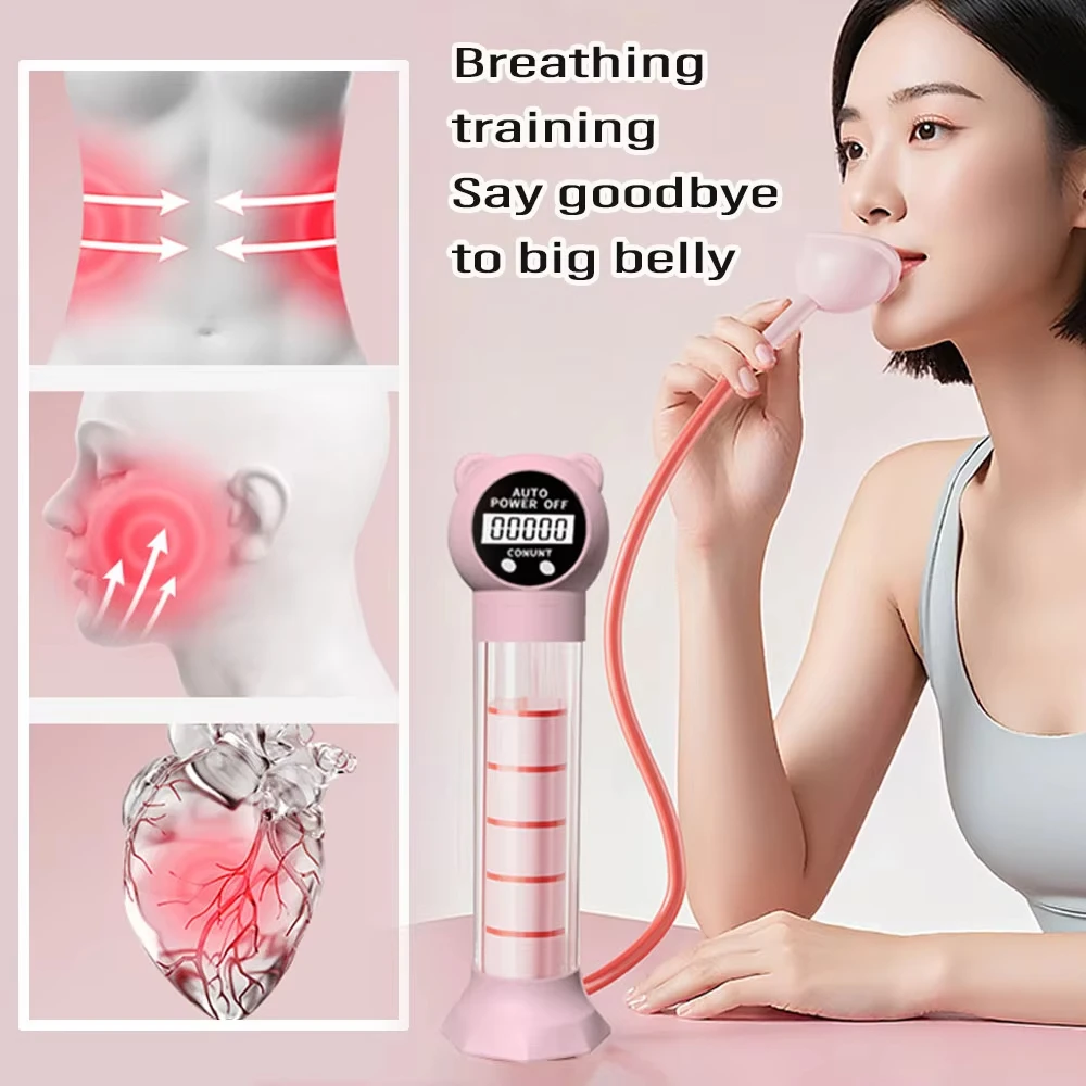 Breathing Exercise Device Abdominal Muscle Trainer Deep Breathing Dumbbell Men Women Adults Lung Capacity Training Device
Breathing Exercise Device Abdominal Muscle Trainer Deep Breathing Dumbbell Men Women Adults Lung Capacity Training Device