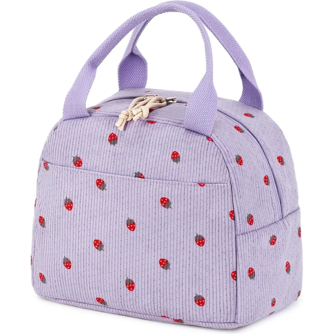 Corduroy Lunch Bag Foldable Eco-Friendly Compact Insulated Bag Lightweight Food Pouch For Picnic
Corduroy Lunch Bag Foldable Eco-Friendly Compact Insulated Bag Lightweight Food Pouch For Picnic