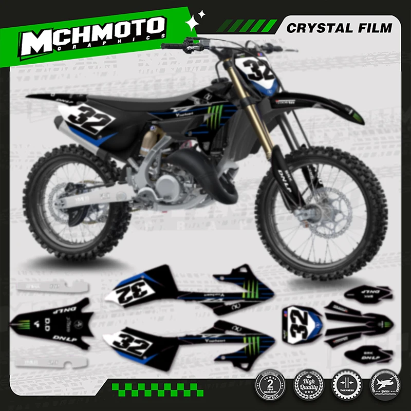 MCHMFG пользовательская командная графическая фоновая наклейка для YAMAHA YZ125 YZ250 YZ 125 250 2022 2023 2024, наборы наклеек для мотоциклов
MCHMFG пользовательская командная графическая фоновая наклейка для YAMAHA YZ125 YZ250 YZ 125 250 2022 2023 2024, наборы наклеек для мотоциклов