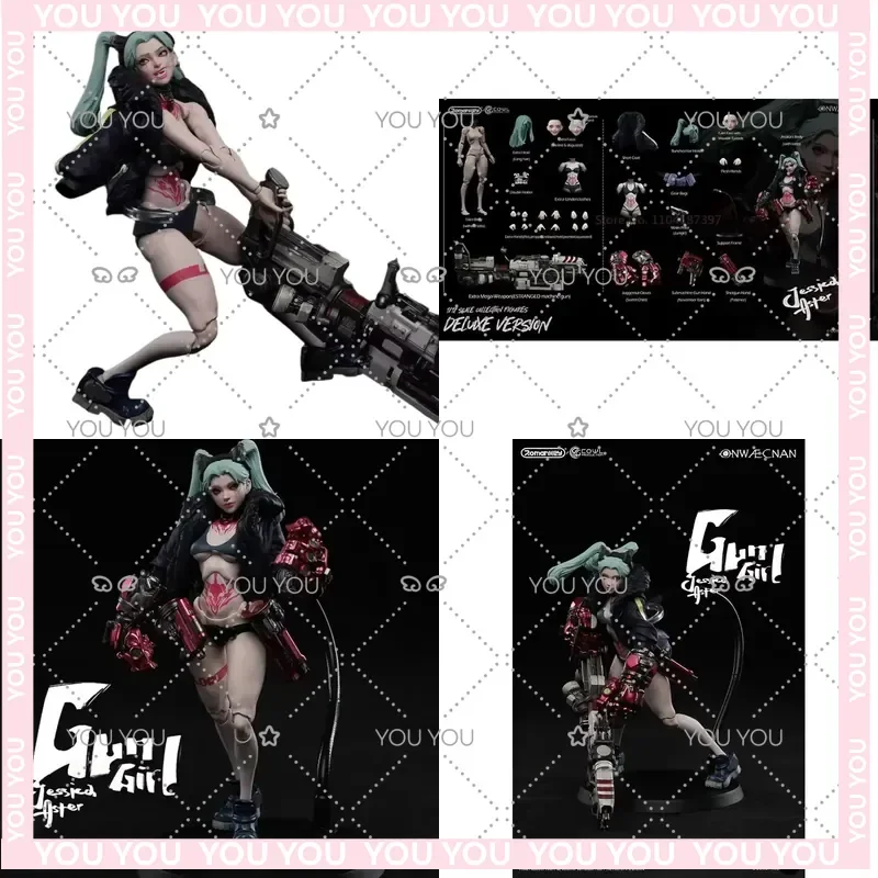Romankey X COWL 1/12 Gun Girl Jessica Action Figure 6 inch Female Soldier Collectible Model Full Set for En Stock
Romankey X COWL 1/12 Gun Girl Jessica Action Figure 6 inch Female Soldier Collectible Model Full Set for En Stock