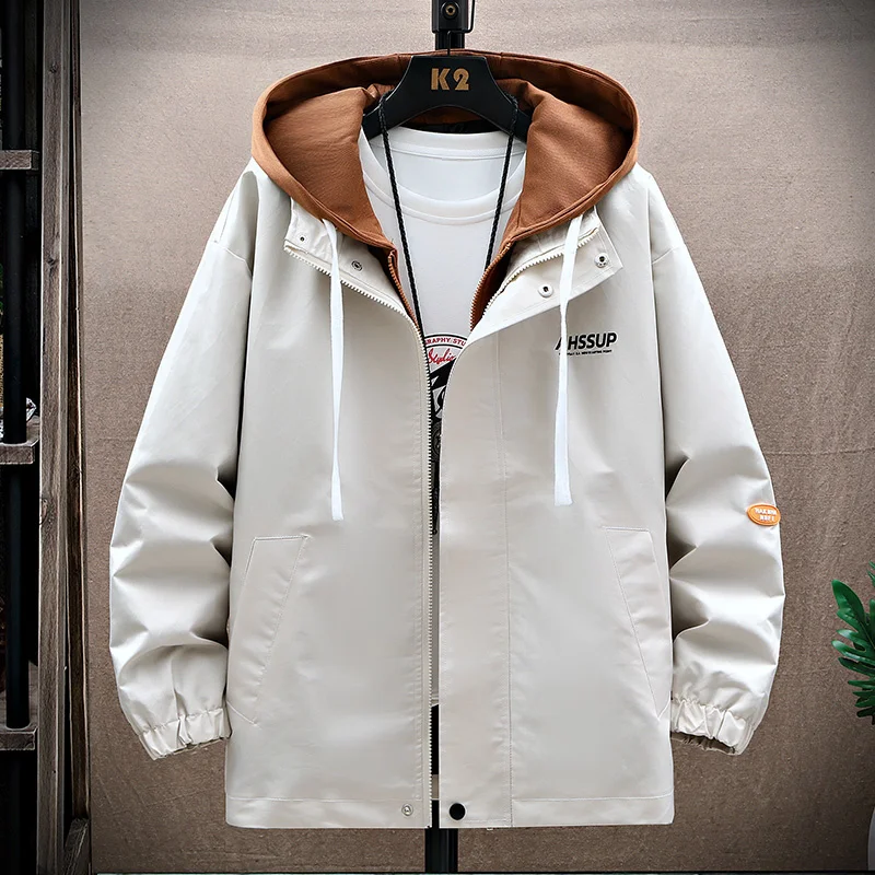 Men New Hooded Jacket 2023 Breathable Outwear Male Solid Color Streetwear Comfortable Man Clothing Plus Size 4XL
Men New Hooded Jacket 2023 Breathable Outwear Male Solid Color Streetwear Comfortable Man Clothing Plus Size 4XL