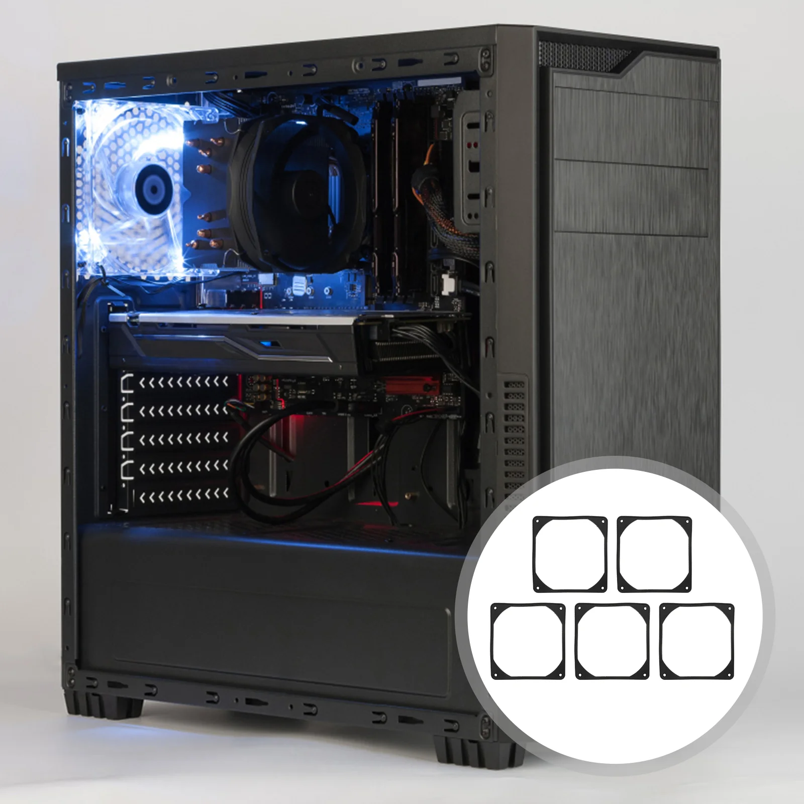 5 PCS Anti-vibration Pad for Fan Laptop Computer Part Noise Reduction Gasket Accessory Silica Gel Case Reduce
5 PCS Anti-vibration Pad for Fan Laptop Computer Part Noise Reduction Gasket Accessory Silica Gel Case Reduce