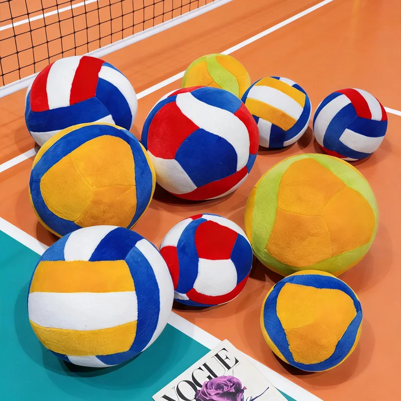 9/20/30cm Funny Sport Series Colorful Volleyball Football Plushie Toy Cute Volleyball Pillow for Home Decoration Sofa Cushion
9/20/30cm Funny Sport Series Colorful Volleyball Football Plushie Toy Cute Volleyball Pillow for Home Decoration Sofa Cushion