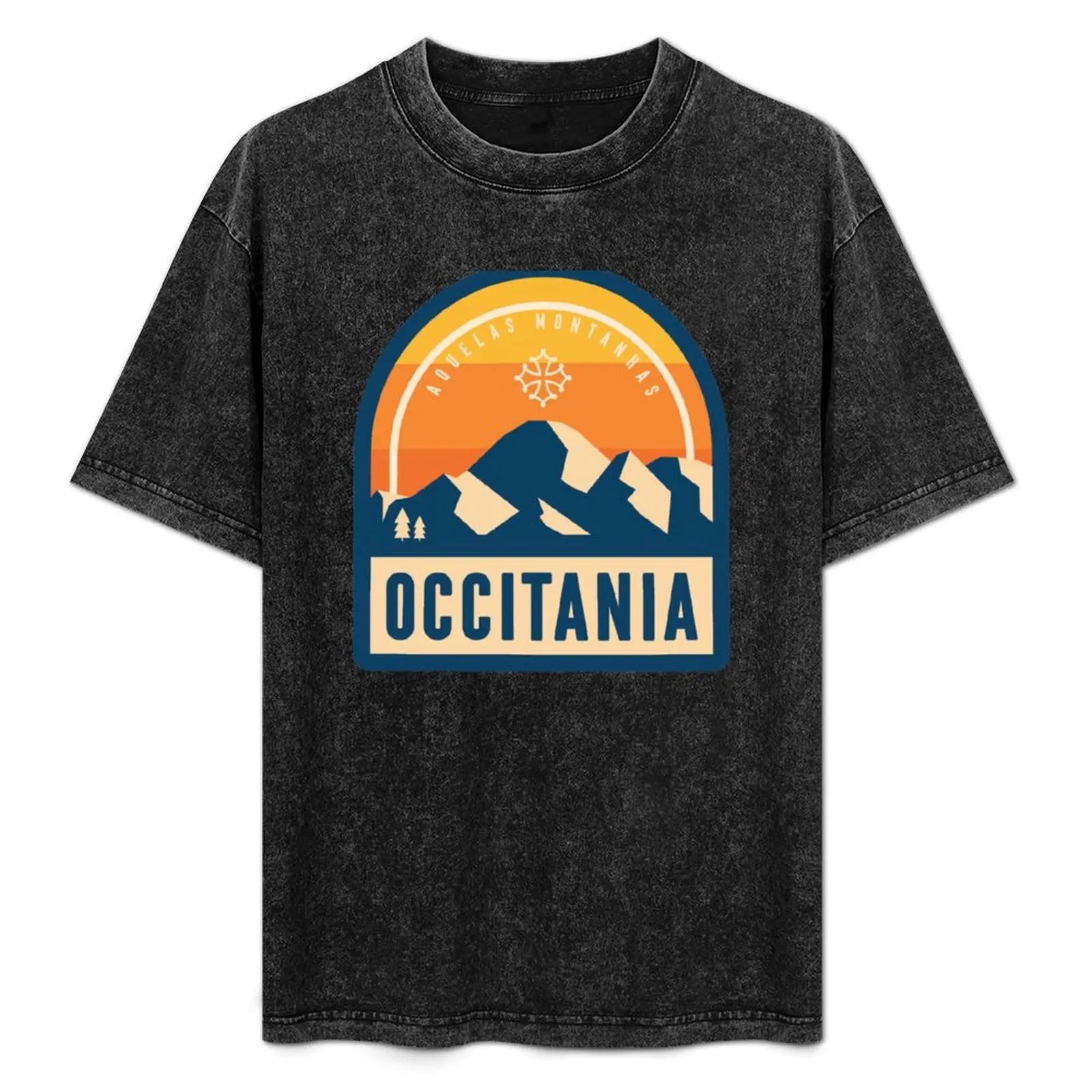 Occitania Aquelas Montanhas, Occitanie T-Shirt Anti-Fade Casual Tee Shirt
Occitania Aquelas Montanhas, Occitanie T-Shirt Anti-Fade Casual Tee Shirt
