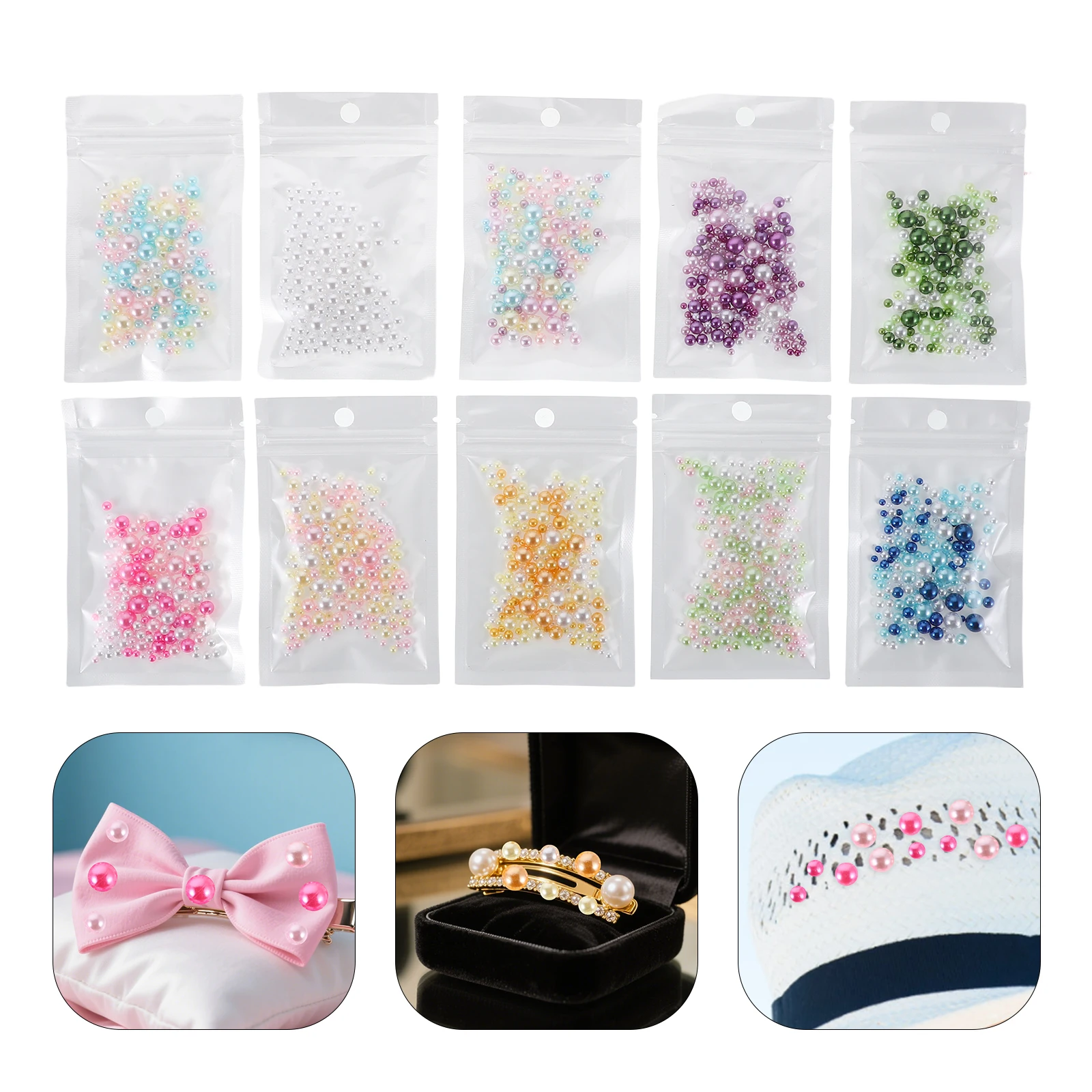 10 Bags Colorful Abs No Hole Beads For Crafting Multi-Color Loose Pearls Resin Uv Diy Projects Durable Flatback Plastic Gems
10 Bags Colorful Abs No Hole Beads For Crafting Multi-Color Loose Pearls Resin Uv Diy Projects Durable Flatback Plastic Gems