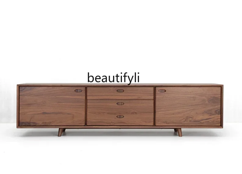 K185 Black Walnut Solid Wood Sideboard Simple Nordic TV Cabinet North America Black Walnut Wooden Furniture All Solid Wood
K185 Black Walnut Solid Wood Sideboard Simple Nordic TV Cabinet North America Black Walnut Wooden Furniture All Solid Wood