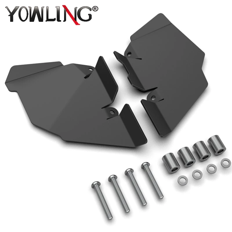 Rear Seat Foot Pedal Mudguard Fender Recess Cover Passenger Splash Guard For BMW R1250GS R1200GS R1200 R 1250 GS ADV 2014-2023