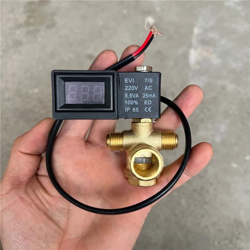 Oil free silent air compressor accessories voltage valve one-way check valve exhaust valve dual head digital display model
Oil free silent air compressor accessories voltage valve one-way check valve exhaust valve dual head digital display model
