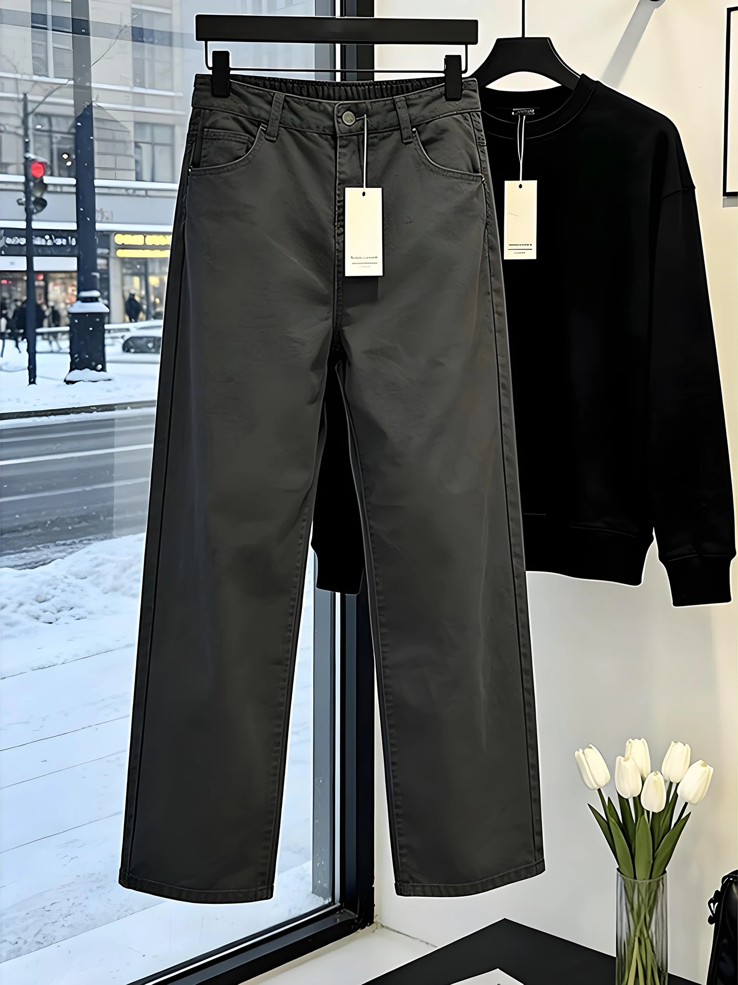 Deep ey Straight Leg Cotton Work Trousers Loose Wide Leg Slimming Casual Long Pants Men's Spring American Retro Sle
Deep ey Straight Leg Cotton Work Trousers Loose Wide Leg Slimming Casual Long Pants Men's Spring American Retro Sle