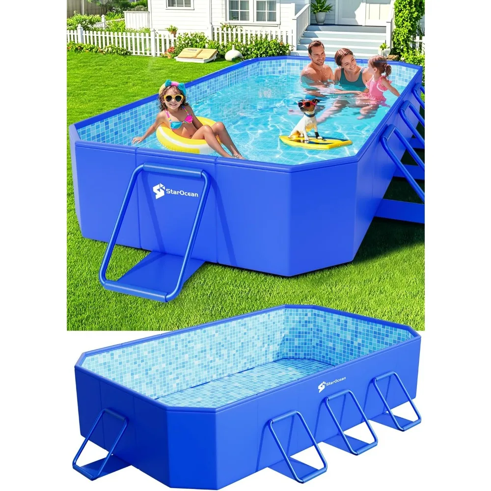 Foldable Pool, Large Non-Inflatable Swimming Pool For Kids,Adult Collapsible Pools Hard Plastic Shell, Oversized Thickened
Foldable Pool, Large Non-Inflatable Swimming Pool For Kids,Adult Collapsible Pools Hard Plastic Shell, Oversized Thickened