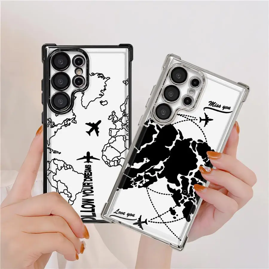 Phone Cover Case for Samsung Galaxy S26 S24 S23 S20 FE S25 Edge S22 Ultra S21 Plus Airplane World Travel
Phone Cover Case for Samsung Galaxy S26 S24 S23 S20 FE S25 Edge S22 Ultra S21 Plus Airplane World Travel