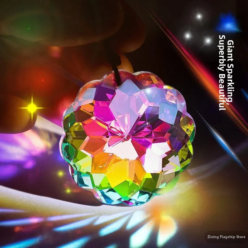 Sun Catcher Rainbow Prism Crystal Glass Ornament Light Cube Crystal Transparent Optical Illusion Artistic Decoration
Sun Catcher Rainbow Prism Crystal Glass Ornament Light Cube Crystal Transparent Optical Illusion Artistic Decoration