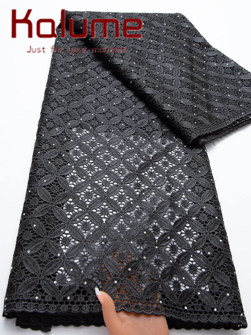 Kalume черный нигерийский шнур гипюровая кружевная ткань 2026 Высокое качество 5 ярдов вязаная африканская водорастворимая кружевная ткань для шитья
Kalume черный нигерийский шнур гипюровая кружевная ткань 2026 Высокое качество 5 ярдов вязаная африканская водорастворимая кружевная ткань для шитья
