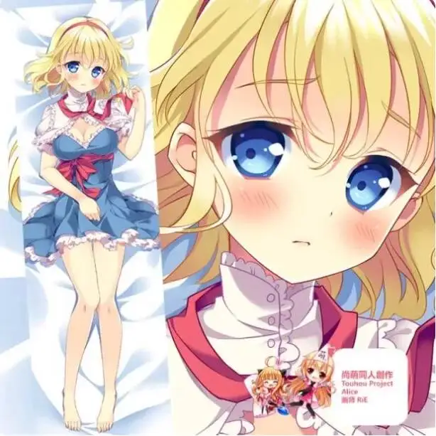 Game Cosplay Pillow Case Dakimakura Otaku Cushion Cover Touhou Project Alice Sexy 2WAY Anime Hugging Body
Game Cosplay Pillow Case Dakimakura Otaku Cushion Cover Touhou Project Alice Sexy 2WAY Anime Hugging Body