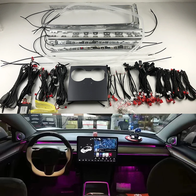 Внутренняя лампа с сенсорным управлением для Tesla Model3 model 3 model Y 2021 inter car Ambient Light Center
Внутренняя лампа с сенсорным управлением для Tesla Model3 model 3 model Y 2021 inter car Ambient Light Center