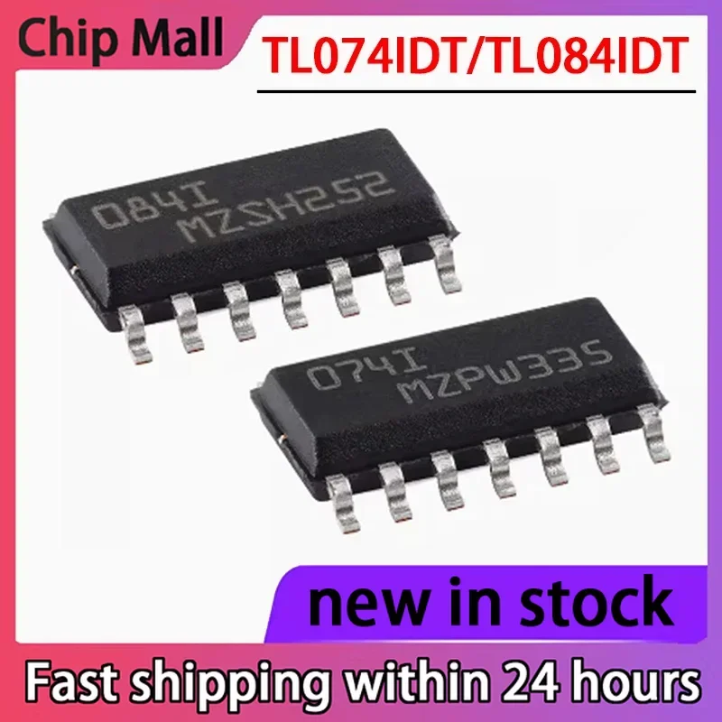 10PCS New TL074IDT TL084IDT SOP-14 JFET Input Four Channel Operational Amplifier Chip in Stock
10PCS New TL074IDT TL084IDT SOP-14 JFET Input Four Channel Operational Amplifier Chip in Stock