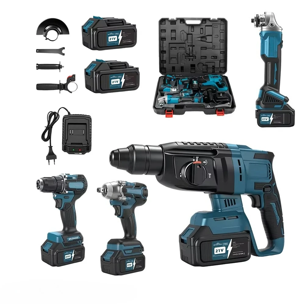 High Quality Sales for MKT Cordless Combo Power Tools Kits (4 Tools) with Dual Batteries for DIY Home Use
High Quality Sales for MKT Cordless Combo Power Tools Kits (4 Tools) with Dual Batteries for DIY Home Use