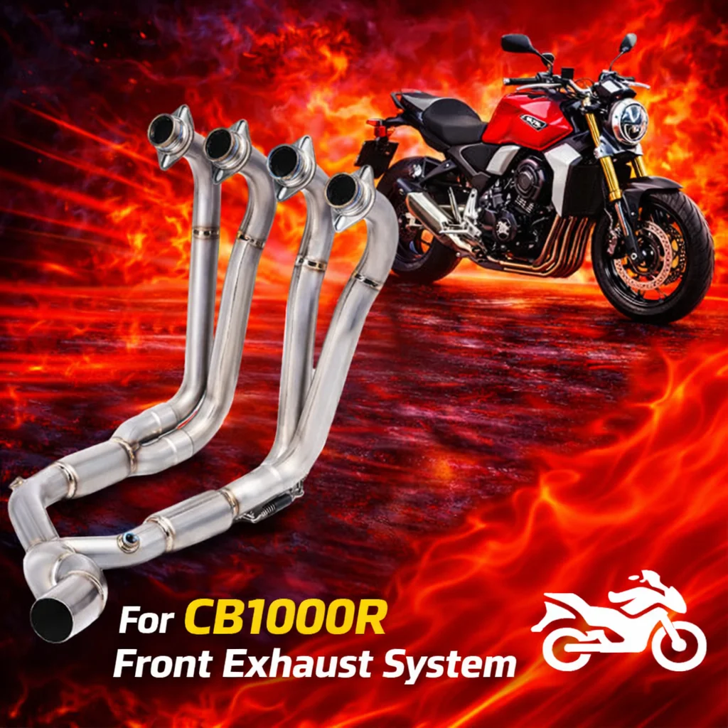 For CB1000R 2019-2024 Titanium Motorcycle Exhaust System Modified with Full Titanium Alloy Front Section
For CB1000R 2019-2024 Titanium Motorcycle Exhaust System Modified with Full Titanium Alloy Front Section