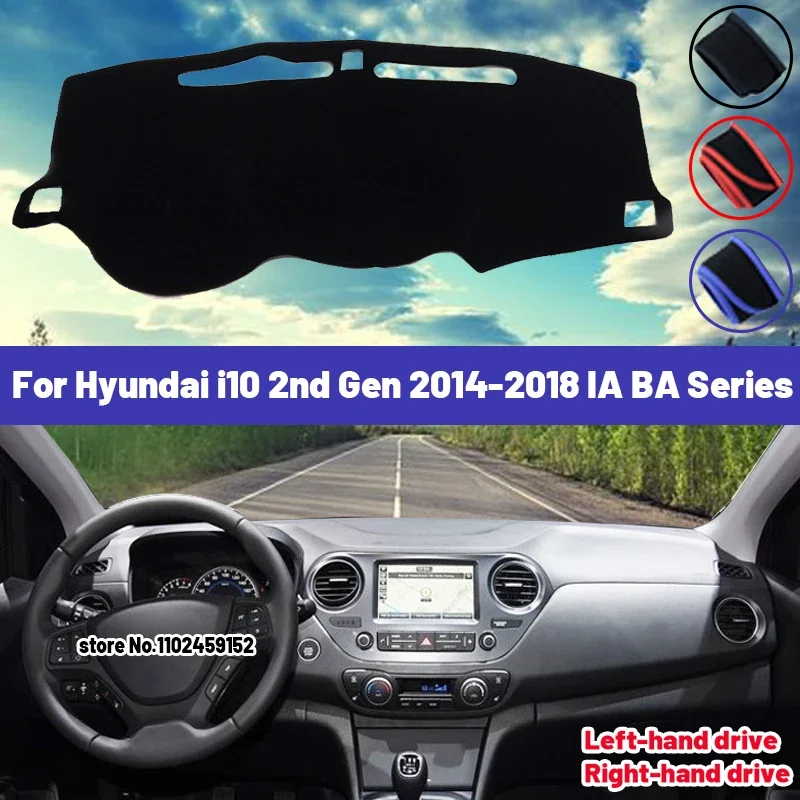 Высокое качество для Hyundai i10 2-го поколения 2014-2018 IA BA серии, коврик для приборной панели автомобиля, козырек от солнца, избегайте света, коврики, анти-УФ
Высокое качество для Hyundai i10 2-го поколения 2014-2018 IA BA серии, коврик для приборной панели автомобиля, козырек от солнца, избегайте света, коврики, анти-УФ