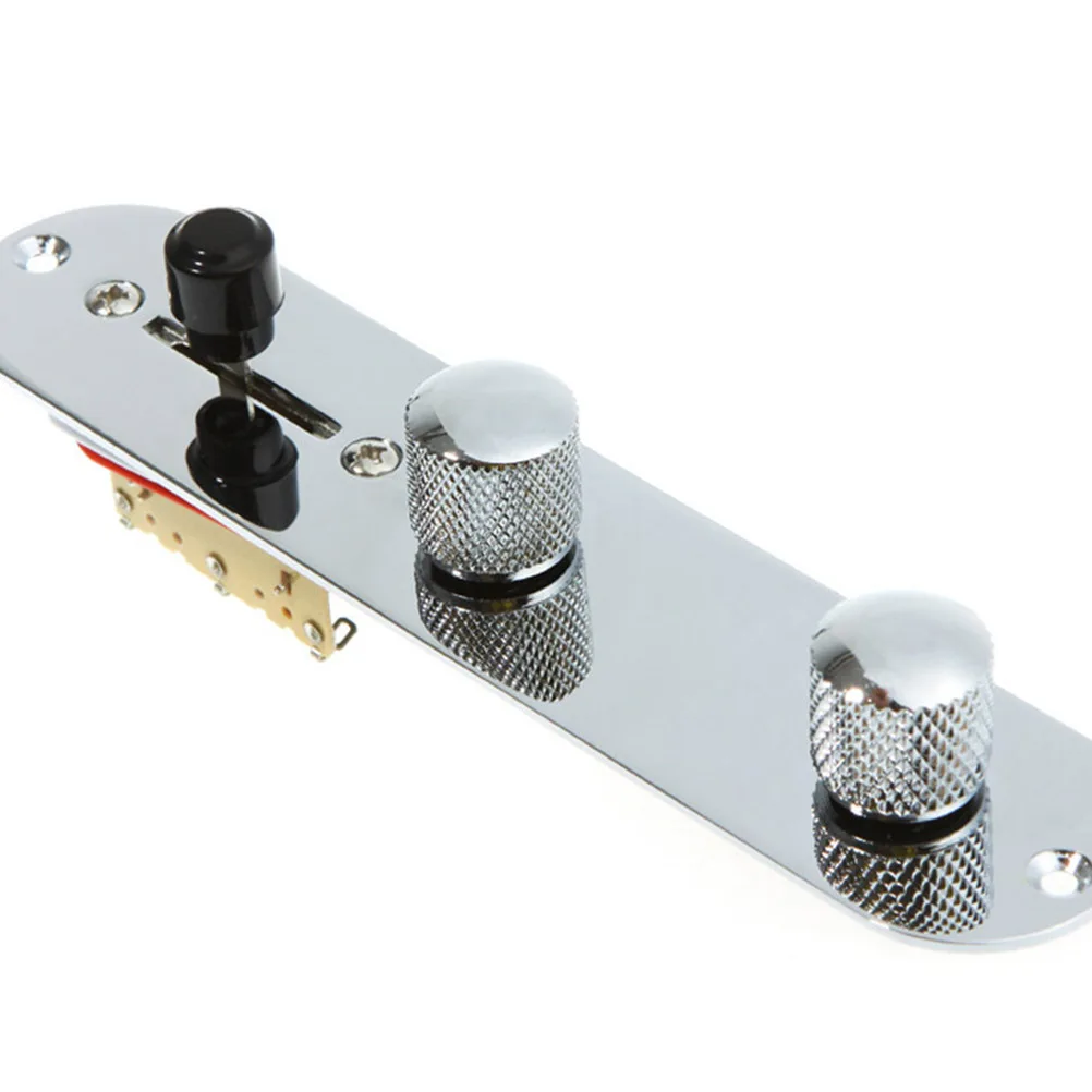 Electric Guitar Circuit Board 3 Gear Switch Durable Metal Control Panel Pre-Wired Replacement Light Portable Guitar Circuit
Electric Guitar Circuit Board 3 Gear Switch Durable Metal Control Panel Pre-Wired Replacement Light Portable Guitar Circuit