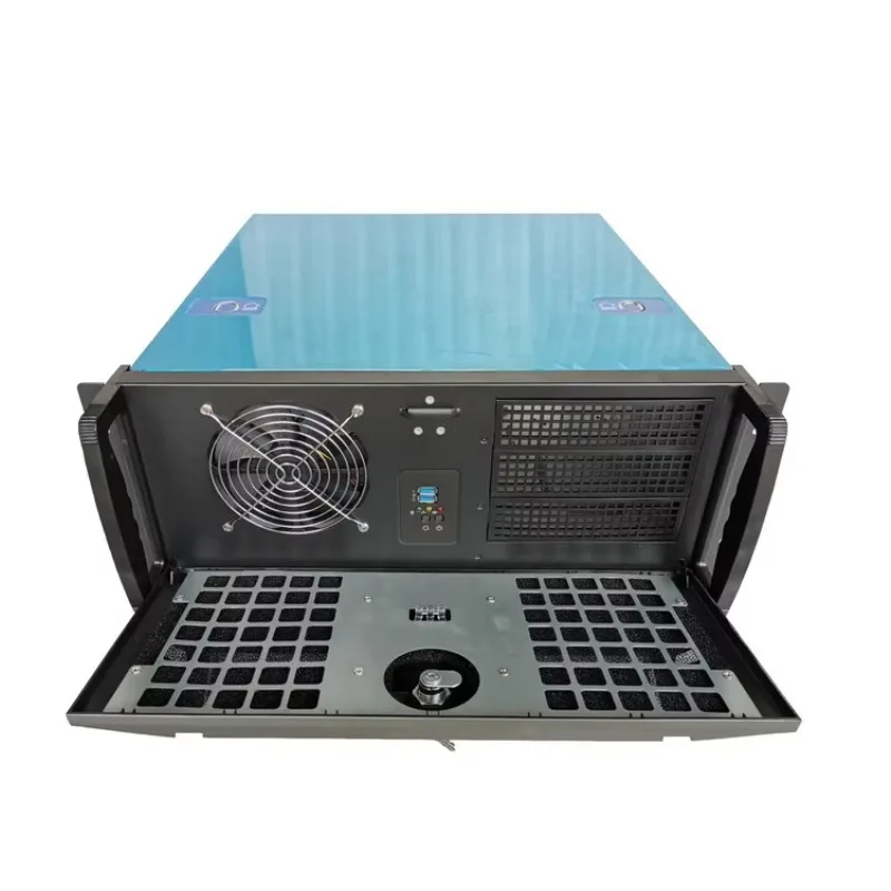 4U Rackmount Chassis Industrial Computer Case CNC Storage Aluminum Panel Chassis Server Case
4U Rackmount Chassis Industrial Computer Case CNC Storage Aluminum Panel Chassis Server Case