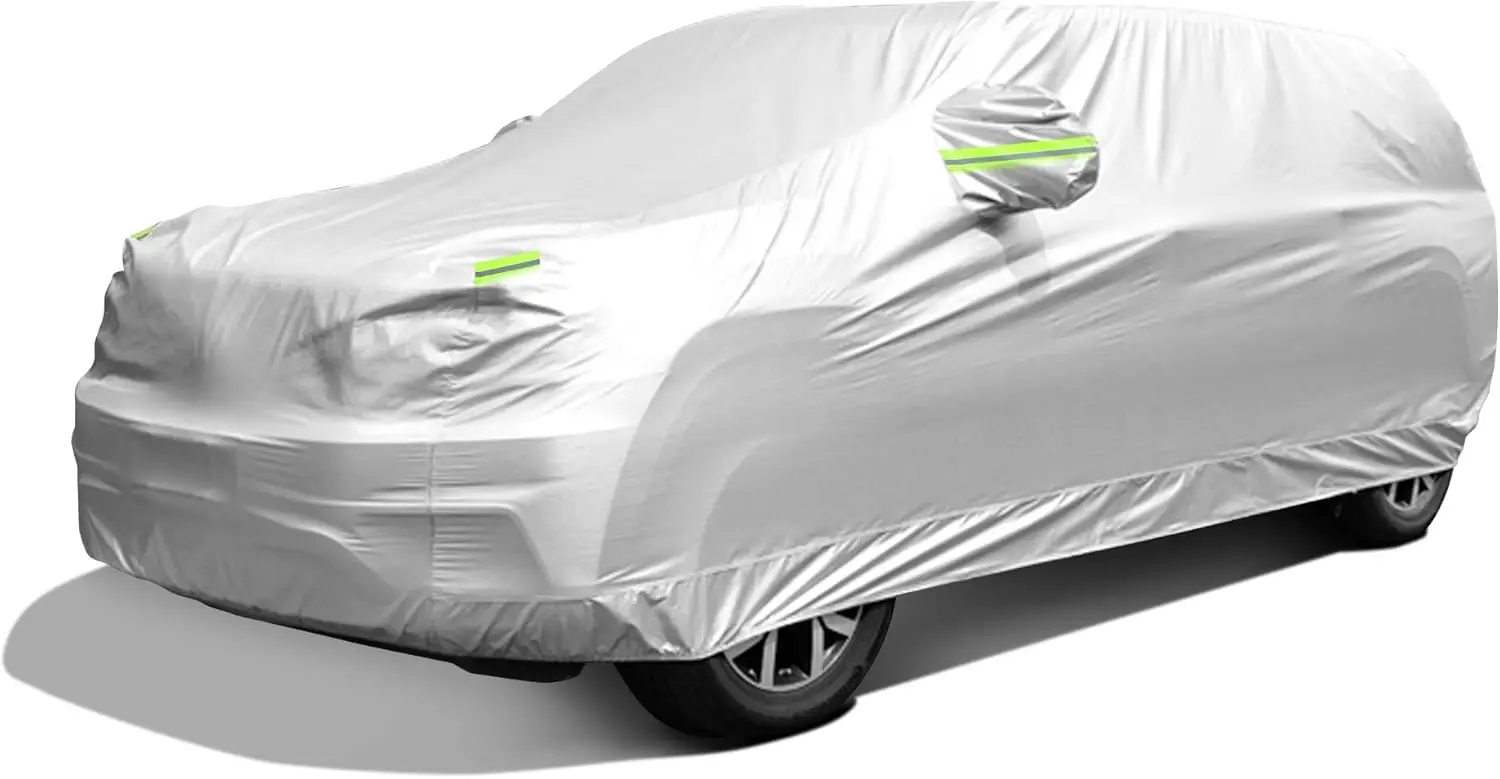 Universal SUV Car Cover Waterproof All Weather Protection Snowproof UV Resistant Up to 190 Inches
Universal SUV Car Cover Waterproof All Weather Protection Snowproof UV Resistant Up to 190 Inches