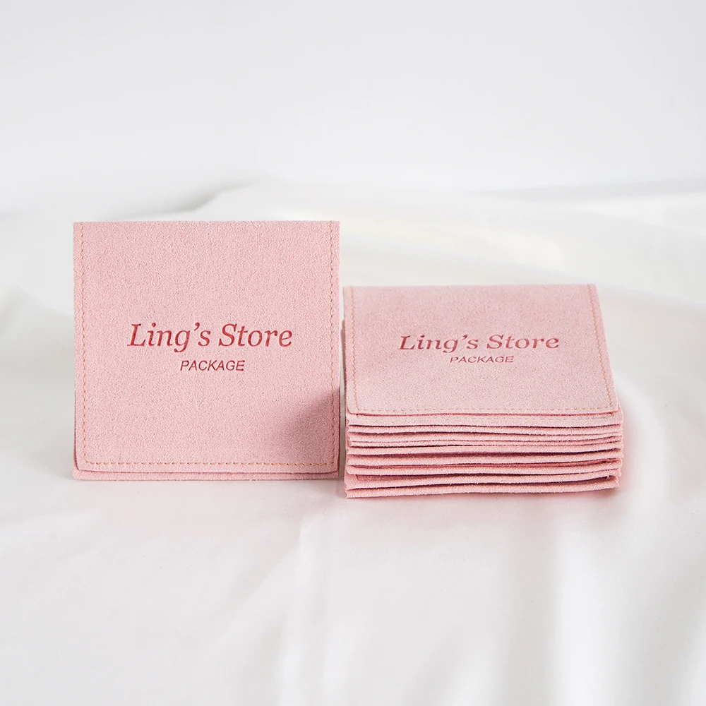 100Pcs Pink Custom Logo Microfiber Jewelry Gift Envelope Bag Personalized Nail Perfume Pouches Earrings Organizer Wedding Favors
100Pcs Pink Custom Logo Microfiber Jewelry Gift Envelope Bag Personalized Nail Perfume Pouches Earrings Organizer Wedding Favors