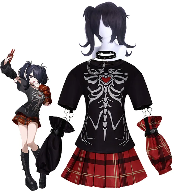 Anime Ame-chan Cosplay Costume NEEDY GIRL OVERDOSE OMGkawaiiAngel-chan Ameno Ame Wigs Halloween Japanese Girls Dress Up
Anime Ame-chan Cosplay Costume NEEDY GIRL OVERDOSE OMGkawaiiAngel-chan Ameno Ame Wigs Halloween Japanese Girls Dress Up