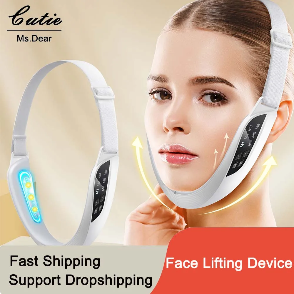 V Shaped Face Beauty Device Face Lifting Firming Massager Double Chin Removal 8 Adjustable Intensities Facial Beauty Instrument
V Shaped Face Beauty Device Face Lifting Firming Massager Double Chin Removal 8 Adjustable Intensities Facial Beauty Instrument
