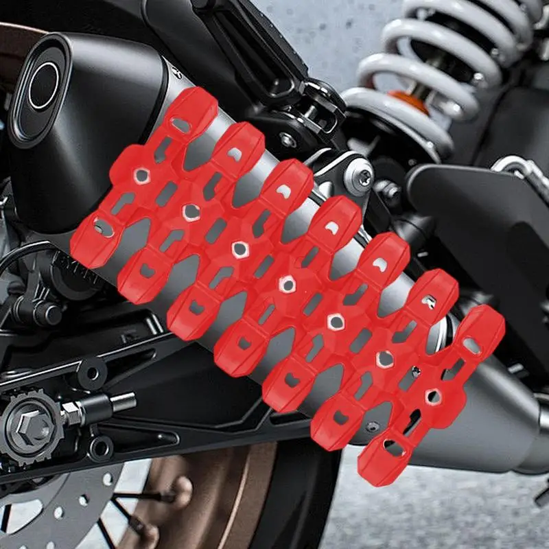 Motorcycle Pipe Guard Motorcycle Silencer Guard Lightweight Heat Resistant Exhaust Shield Muffler For Off Road ATV Exhaust Pipe
Motorcycle Pipe Guard Motorcycle Silencer Guard Lightweight Heat Resistant Exhaust Shield Muffler For Off Road ATV Exhaust Pipe