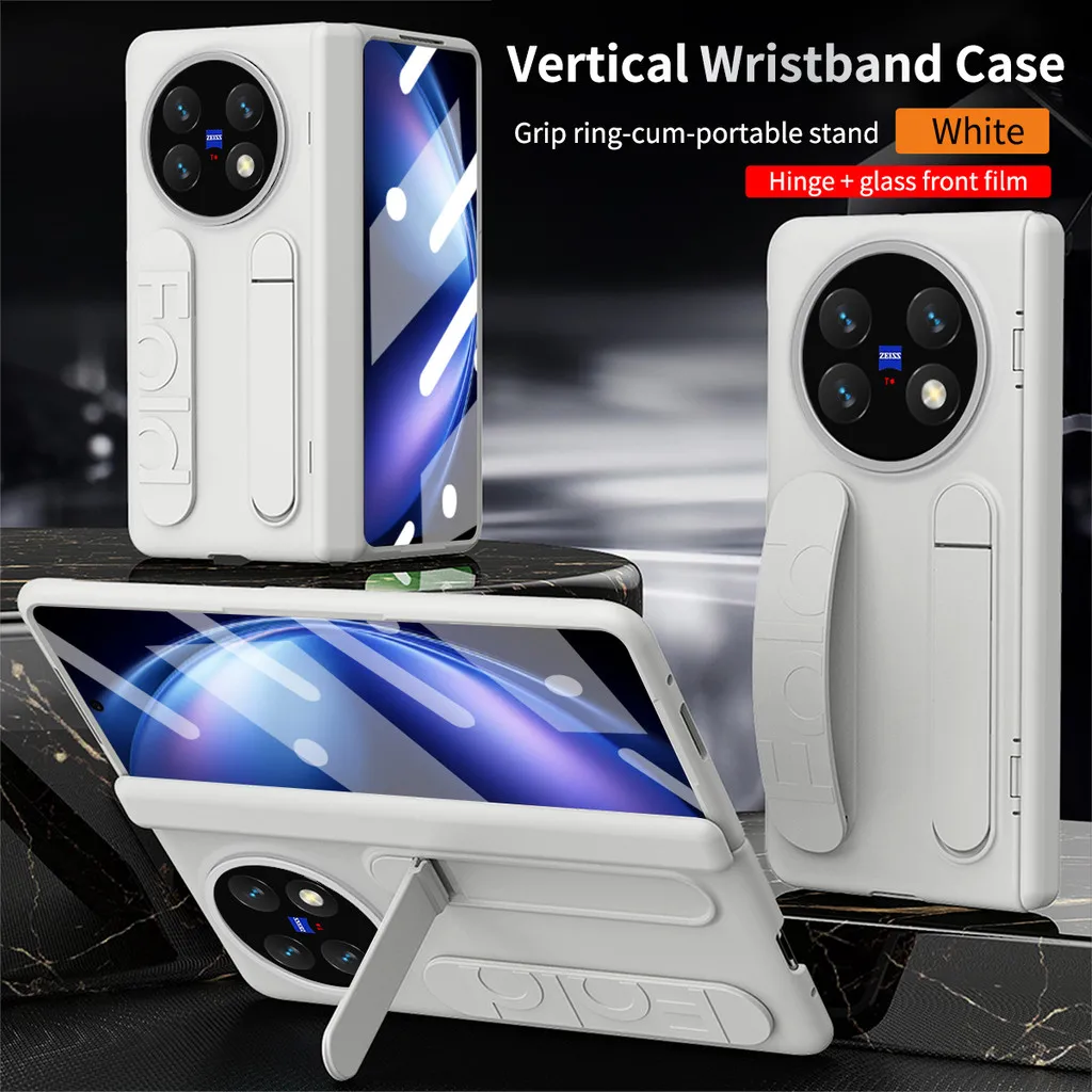 Soft Silicone Wristband Holder Hinge Phone Case For Vivo X Fold6 FOLD6 5G Full Screen Protective Cover
Soft Silicone Wristband Holder Hinge Phone Case For Vivo X Fold6 FOLD6 5G Full Screen Protective Cover