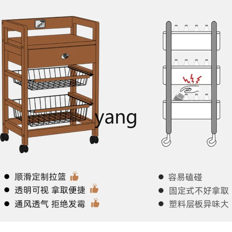 CCL Shelf Movable Floor Basket Storage Household Snacks and Beverages Storage Rack
CCL Shelf Movable Floor Basket Storage Household Snacks and Beverages Storage Rack