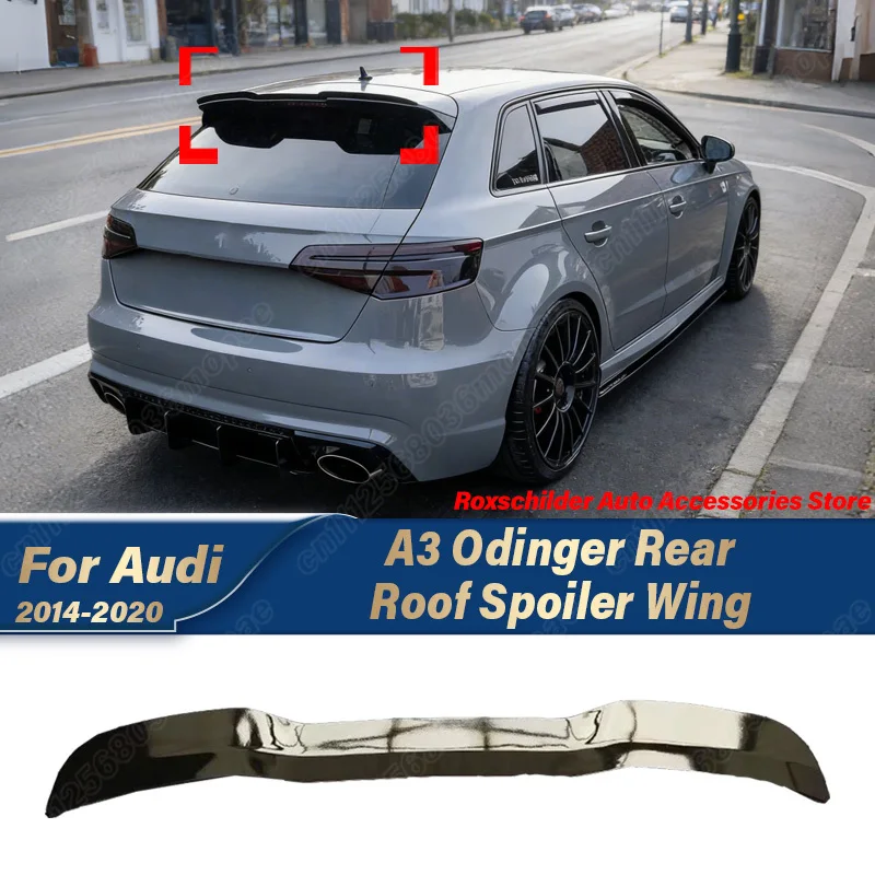 For Audi A3 S3 S-Line Sportback Facelift 2014 2015 2016 2017 2018 2019 2020 Automobile Rear Trunk Spoiler Body Modification Kit
For Audi A3 S3 S-Line Sportback Facelift 2014 2015 2016 2017 2018 2019 2020 Automobile Rear Trunk Spoiler Body Modification Kit