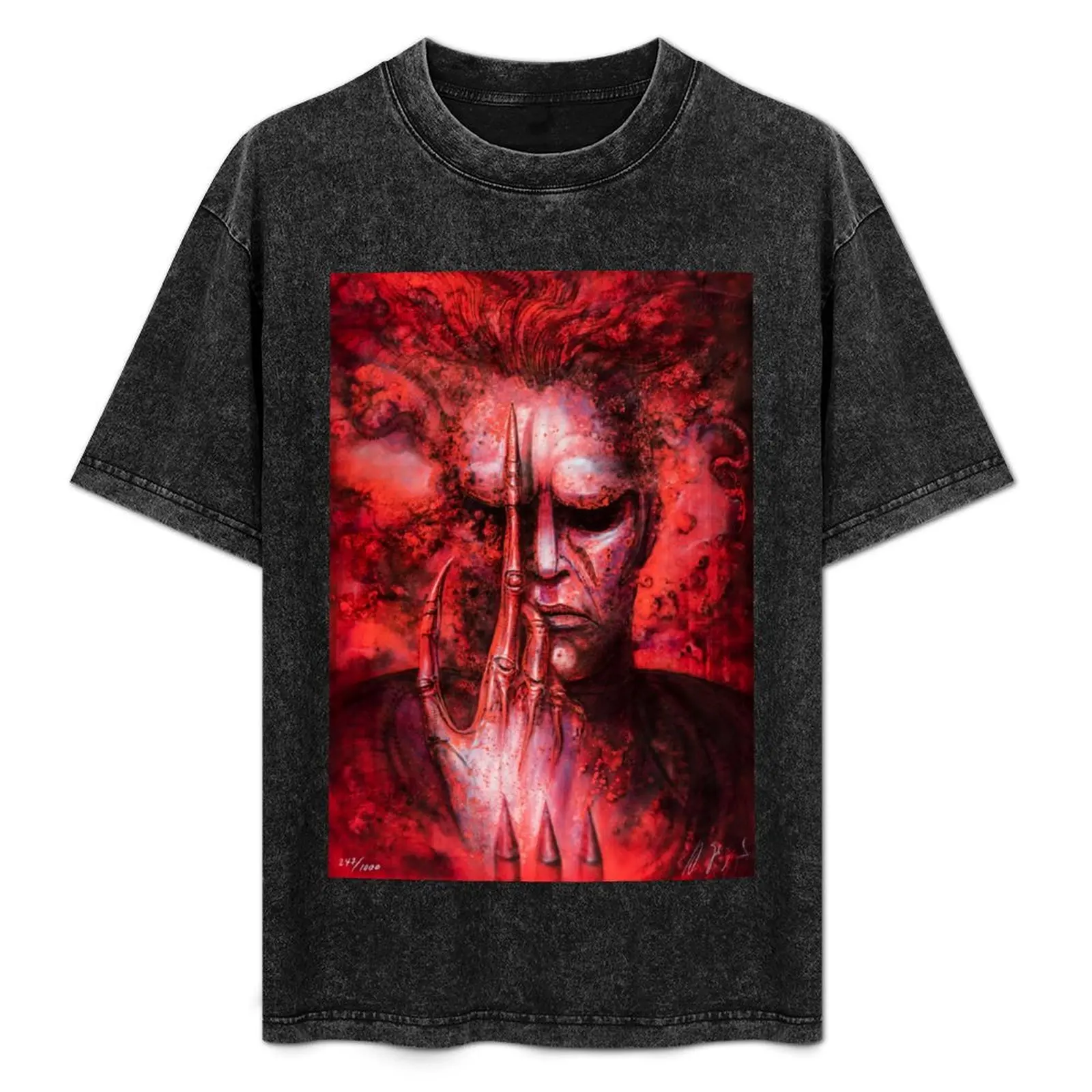 H R Giger T-Shirt Holiday All Match T-Shirt
H R Giger T-Shirt Holiday All Match T-Shirt