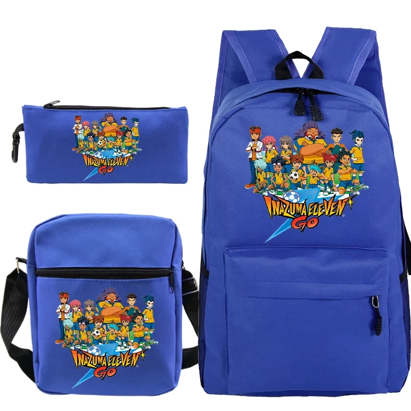 Children Mochila Inazuma Eleven Go School Bags with Shoulder Bags Pencil Bags 3Pcs Set Cartoon School Backpack for Boys Girls
Children Mochila Inazuma Eleven Go School Bags with Shoulder Bags Pencil Bags 3Pcs Set Cartoon School Backpack for Boys Girls