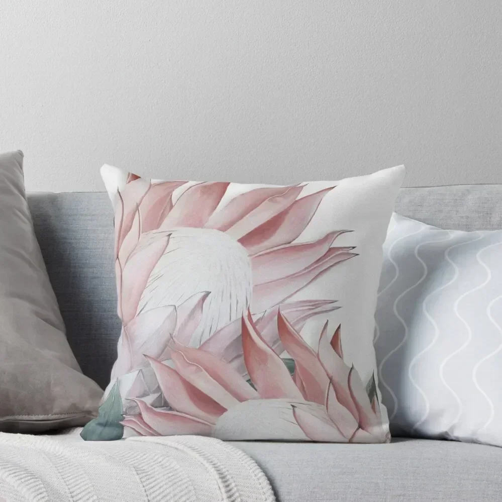 Pink Protea flower painting Throw Pillow Plaid Sofa Decorative pillow case pillow
Pink Protea flower painting Throw Pillow Plaid Sofa Decorative pillow case pillow