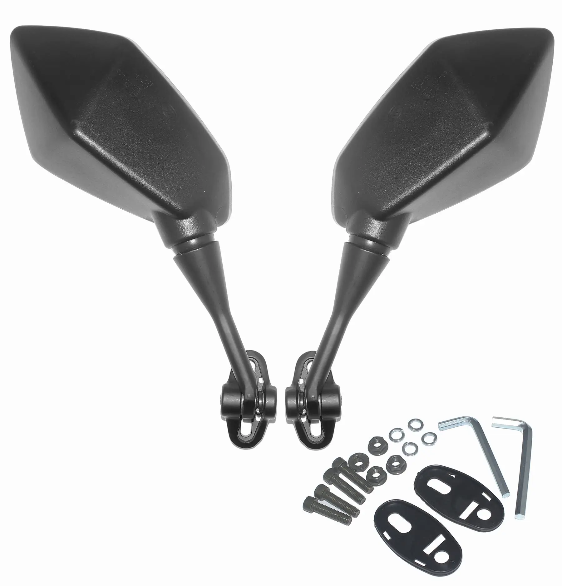 Rear View Convex Adjustment Mirrors Compatible with CBR600 CBR250 CBR300 CBR500 CBR900 CBR1000 Ninja 250R Suzuki GSXR 750
Rear View Convex Adjustment Mirrors Compatible with CBR600 CBR250 CBR300 CBR500 CBR900 CBR1000 Ninja 250R Suzuki GSXR 750