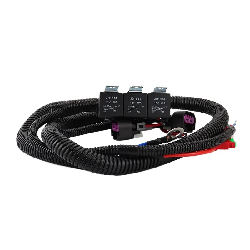 Dual Electric Fan Upgrade Wiring Harness 7L5533A226T ECU Controlled For 1999‑2006 Chevrolet Silverado GMC Sierra
Dual Electric Fan Upgrade Wiring Harness 7L5533A226T ECU Controlled For 1999‑2006 Chevrolet Silverado GMC Sierra