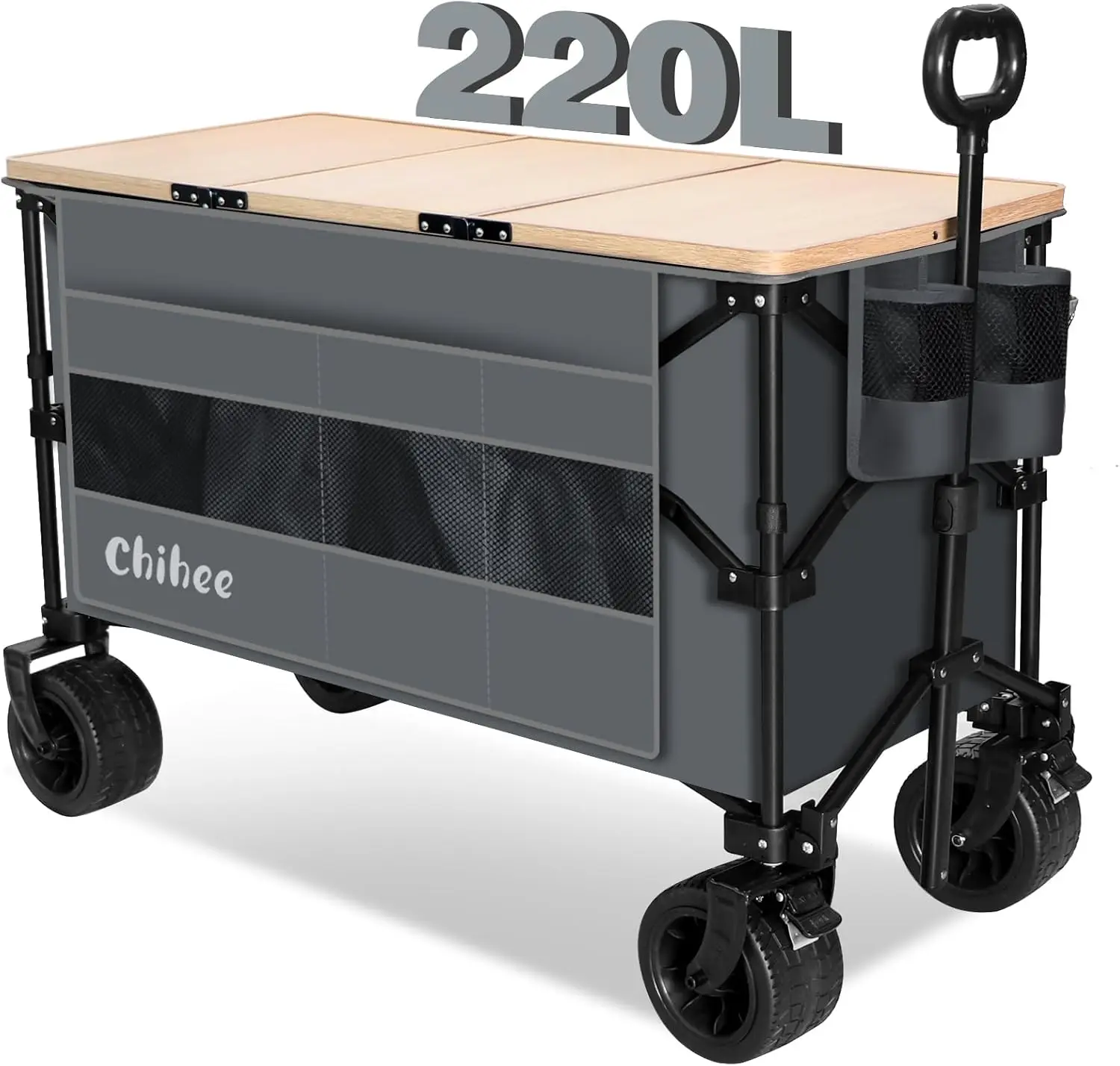 Collapsible Folding Outdoor Utility Wagon Cart,Beach Cart Large Capacity,Heavy Duty Portable Wagon All Terrain Wheels with Large
Collapsible Folding Outdoor Utility Wagon Cart,Beach Cart Large Capacity,Heavy Duty Portable Wagon All Terrain Wheels with Large