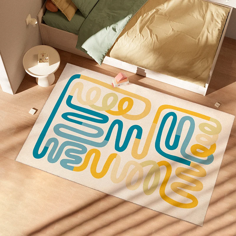 Children's Room Plush Carpet Cute Bedroom Decor Rug Abstract Fluffy Soft Living Room Carpets Home Washable Thicken Floor Mat
Children's Room Plush Carpet Cute Bedroom Decor Rug Abstract Fluffy Soft Living Room Carpets Home Washable Thicken Floor Mat