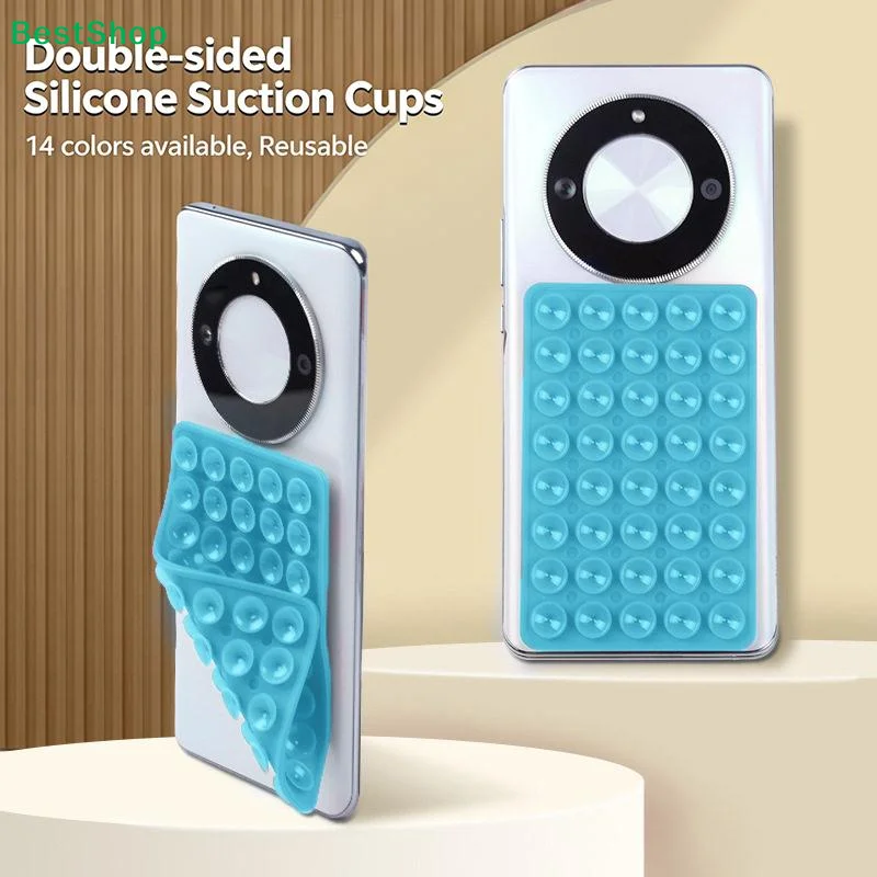 ✔Double-Sided Silicone Suction Cup Mat,Reusable Phone Holder Sticky Pad for Mobile Phone Fixture Suction Cup
✔Double-Sided Silicone Suction Cup Mat,Reusable Phone Holder Sticky Pad for Mobile Phone Fixture Suction Cup