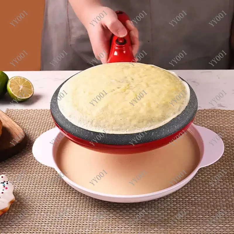 220V Electric Crepe Maker Non-Stick Pancake Pizza Griddle Baking Pan Kitchen Tool
220V Electric Crepe Maker Non-Stick Pancake Pizza Griddle Baking Pan Kitchen Tool