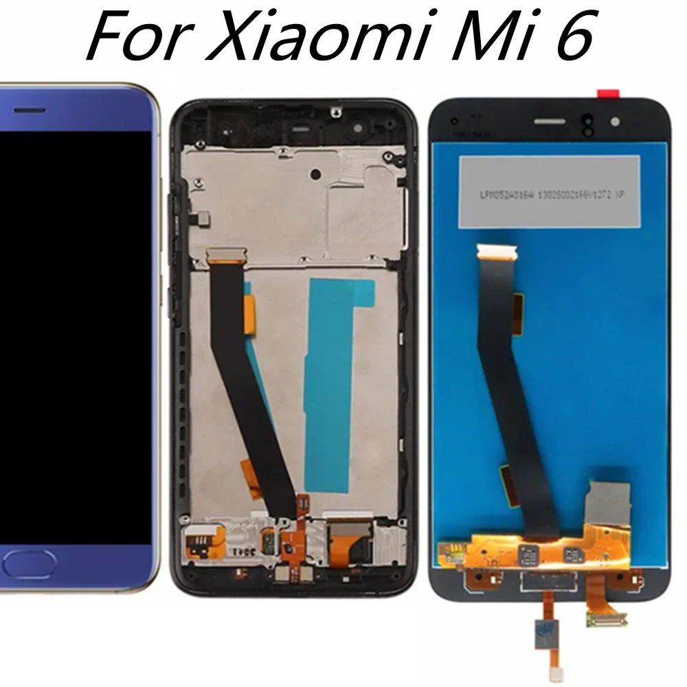 5.15" with Fingerprint LCD FOR Xiaomi Mi 6 LCD Display Touch Screen Replacement Accessories
5.15" with Fingerprint LCD FOR Xiaomi Mi 6 LCD Display Touch Screen Replacement Accessories