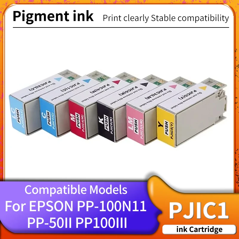 PJIC PJIC1 PJIC2 PJIC3 PJIC4 PJIC5 PJIC6 Цветной совместимый картридж премиум-класса InkJet для принтера Epson PP-100 PP100 PP50 PP-50
PJIC PJIC1 PJIC2 PJIC3 PJIC4 PJIC5 PJIC6 Цветной совместимый картридж премиум-класса InkJet для принтера Epson PP-100 PP100 PP50 PP-50